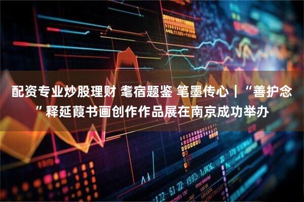 配资专业炒股理财 耄宿题鉴 笔墨传心｜“善护念”释延葭书画创作作品展在南京成功举办